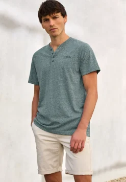 Melange Henley T-Shirt