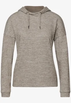 Melange Hoodie Shirt