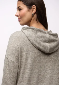 Melange Hoodie Shirt