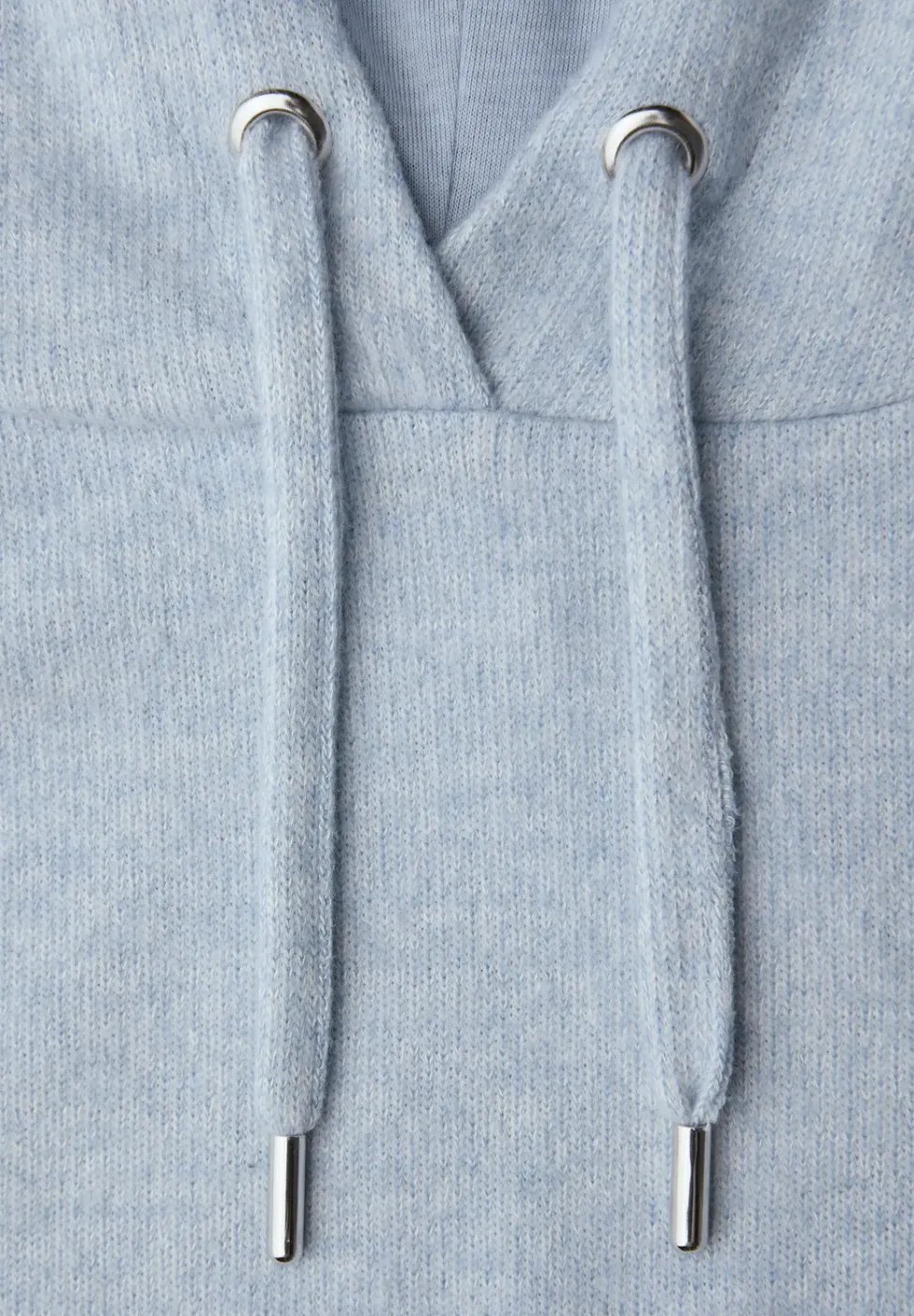 Melange Hoodie Shirt