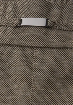 Melange Hose mit Detail