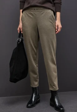 Melange Hose mit Detail