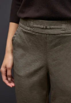 Melange Hose mit Detail