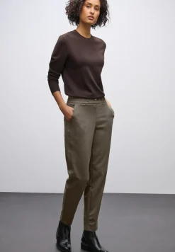 Melange Hose mit Detail