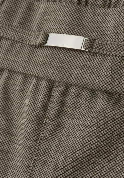 Melange Hose mit Detail