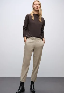 Melange Hose mit Detail