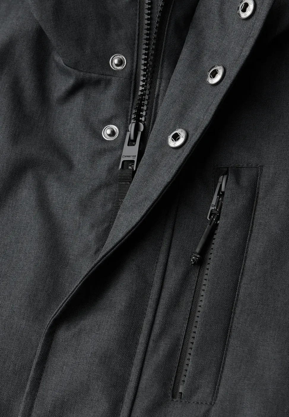Melange Jacke