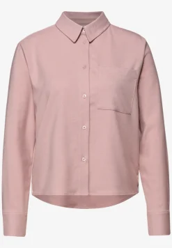 Melange Bluse mit Tape