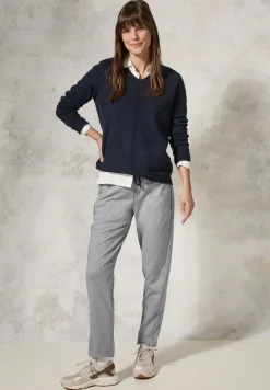 Melange-Look Hose