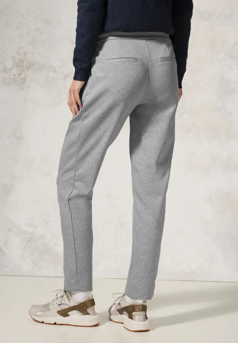 Melange-Look Hose