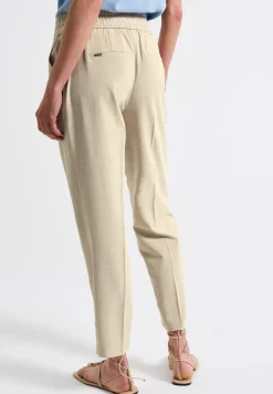 Melange-Look Hose