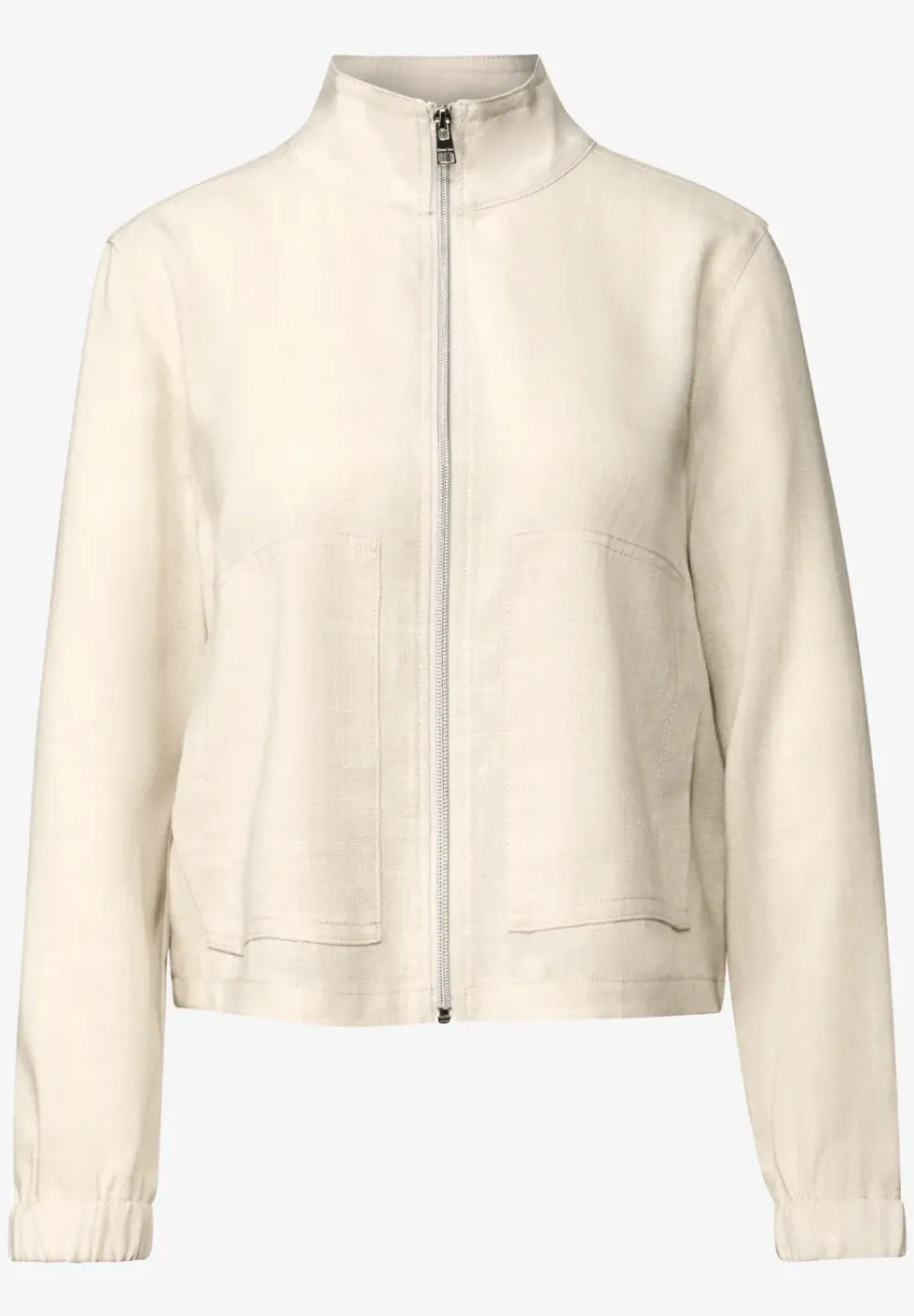Melange-Look Jacke