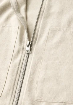 Melange-Look Jacke