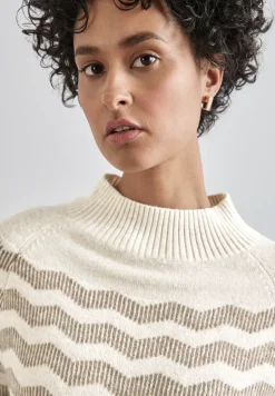 Melange-Look Pullover