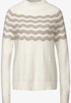 Melange-Look Pullover