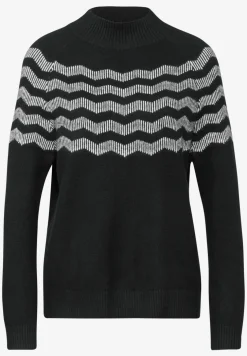 Melange-Look Pullover