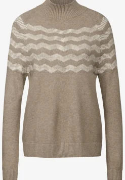 Melange-Look Pullover
