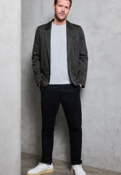 Melange-Look Sakko