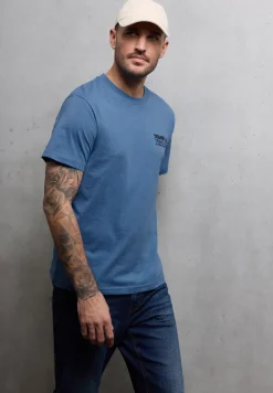 Melange-Look T-Shirt