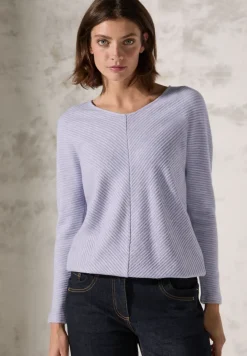 Melange-Look Ottoman Shirt