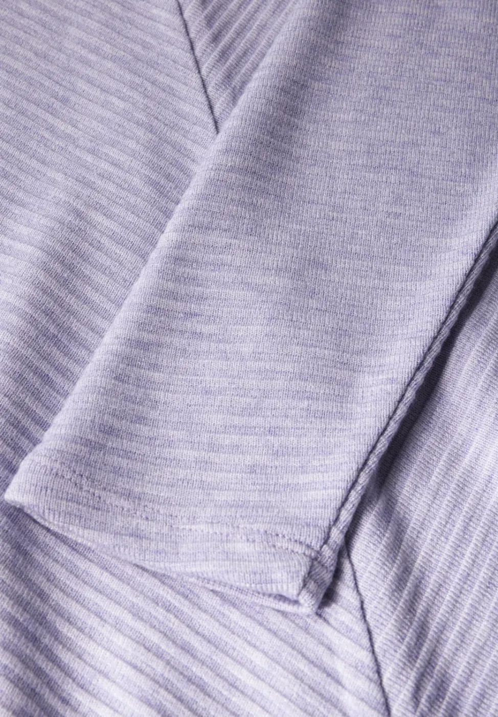 Melange-Look Ottoman Shirt