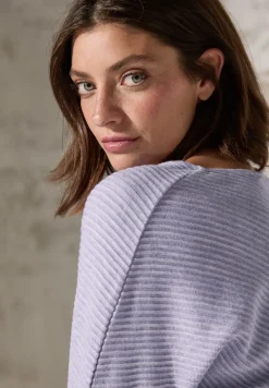 Melange-Look Ottoman Shirt