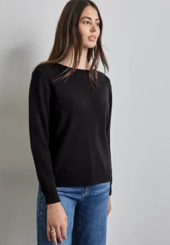 Melange-Look Pullover