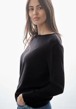 Melange-Look Pullover