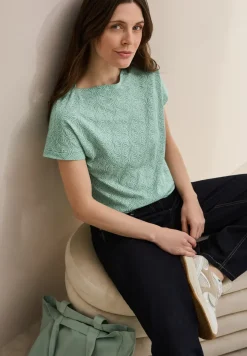 Melange-Look Shirt