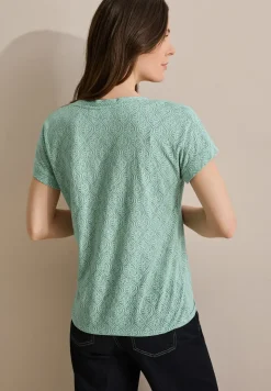 Melange-Look Shirt