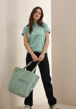 Melange-Look Shirt