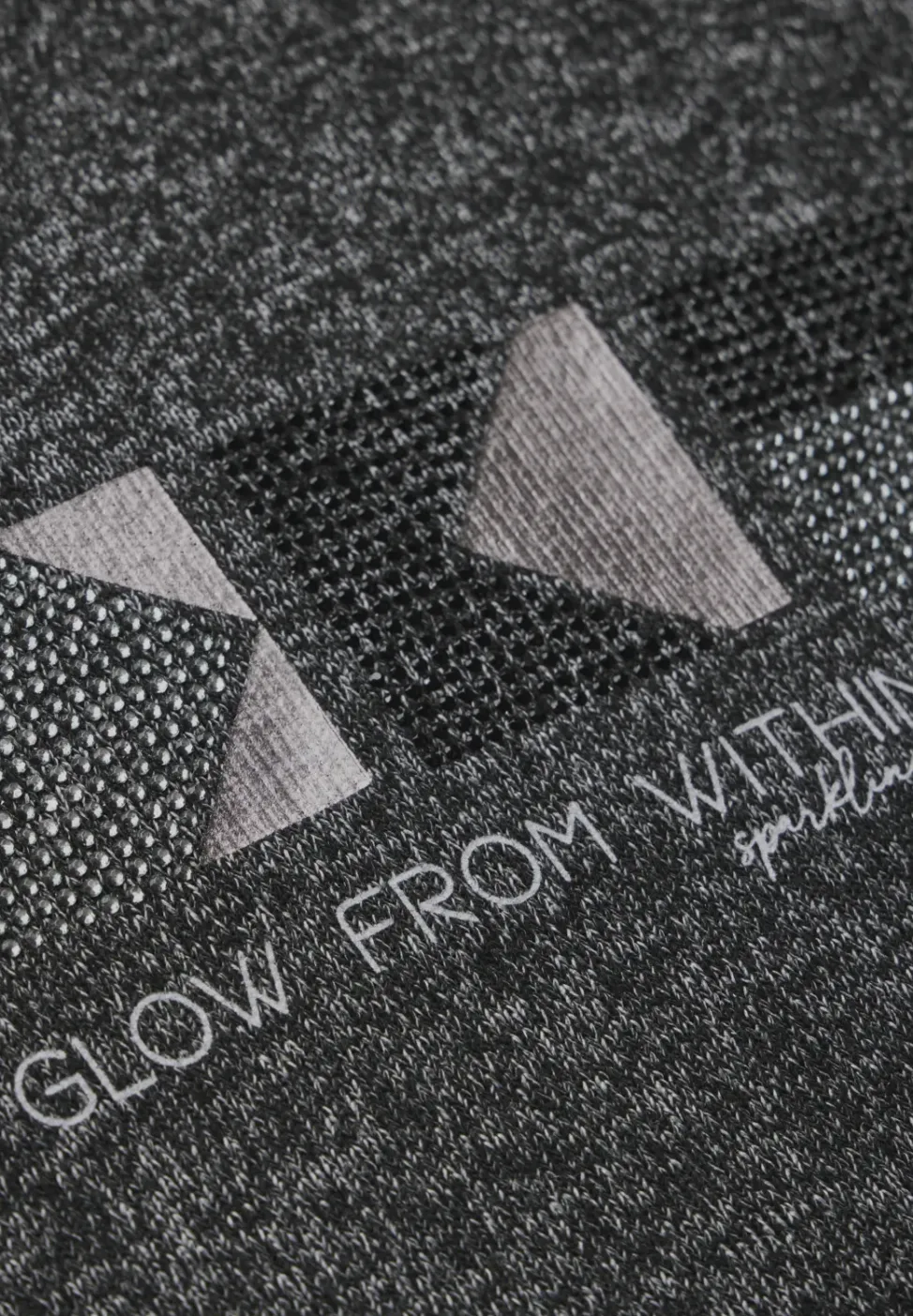Melange-Look Shirt
