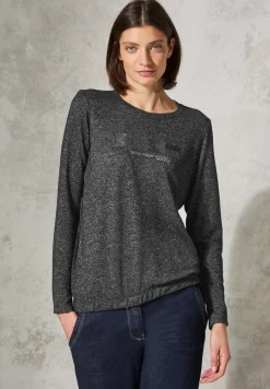 Melange-Look Shirt