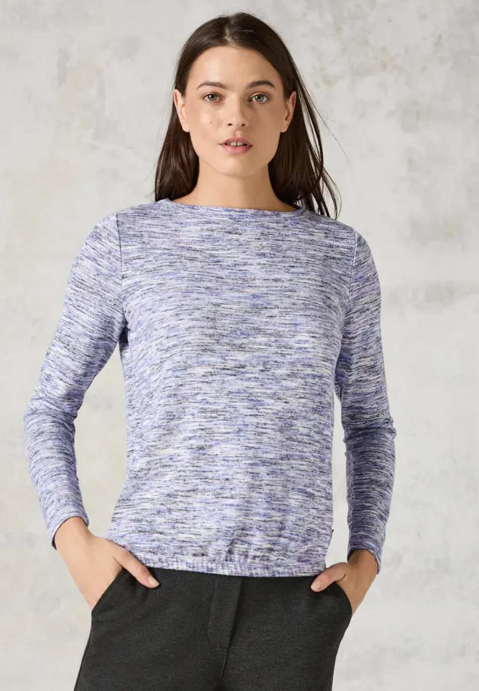 Melange-Shirt