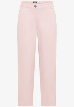 Mid Waist Barrel Leg Hose im Casual Fit