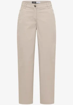 Mid Waist Barrel Leg Hose im Casual Fit