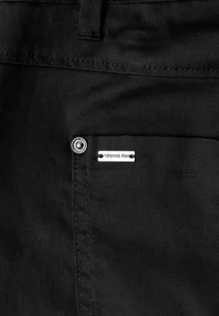 Mid Waist Bermuda in Satin-Optik