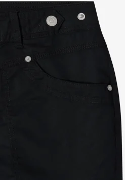 Mid Waist Casual Fit Hose mit Turn Up