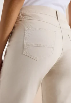 Mid Waist Casual Fit Hose mit Turn Up