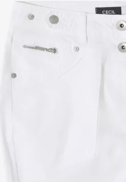 Mid Waist Casual Fit Hose mit Turn Up