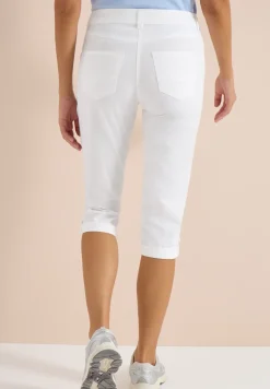 Mid Waist Casual Fit Hose mit Turn Up