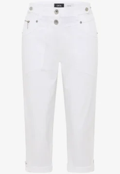 Mid Waist Casual Fit Hose mit Turn Up