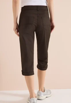 Mid Waist Casual Fit Hose mit Turn Up