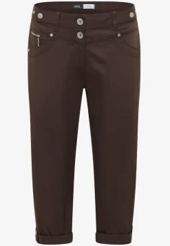 Mid Waist Casual Fit Hose mit Turn Up