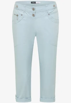 Mid Waist Casual Fit Hose mit Turn Up