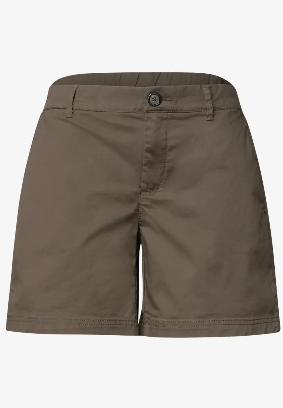 Mid Waist Chino Shorts im Casual Fit
