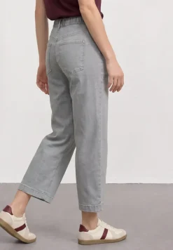 Mid Waist Jeans Culotte im Loose Fit