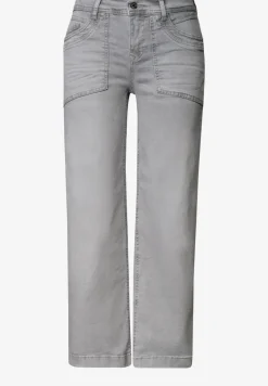 Mid Waist Jeans Culotte im Loose Fit