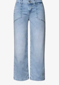 Mid Waist Jeans Culotte im Loose Fit