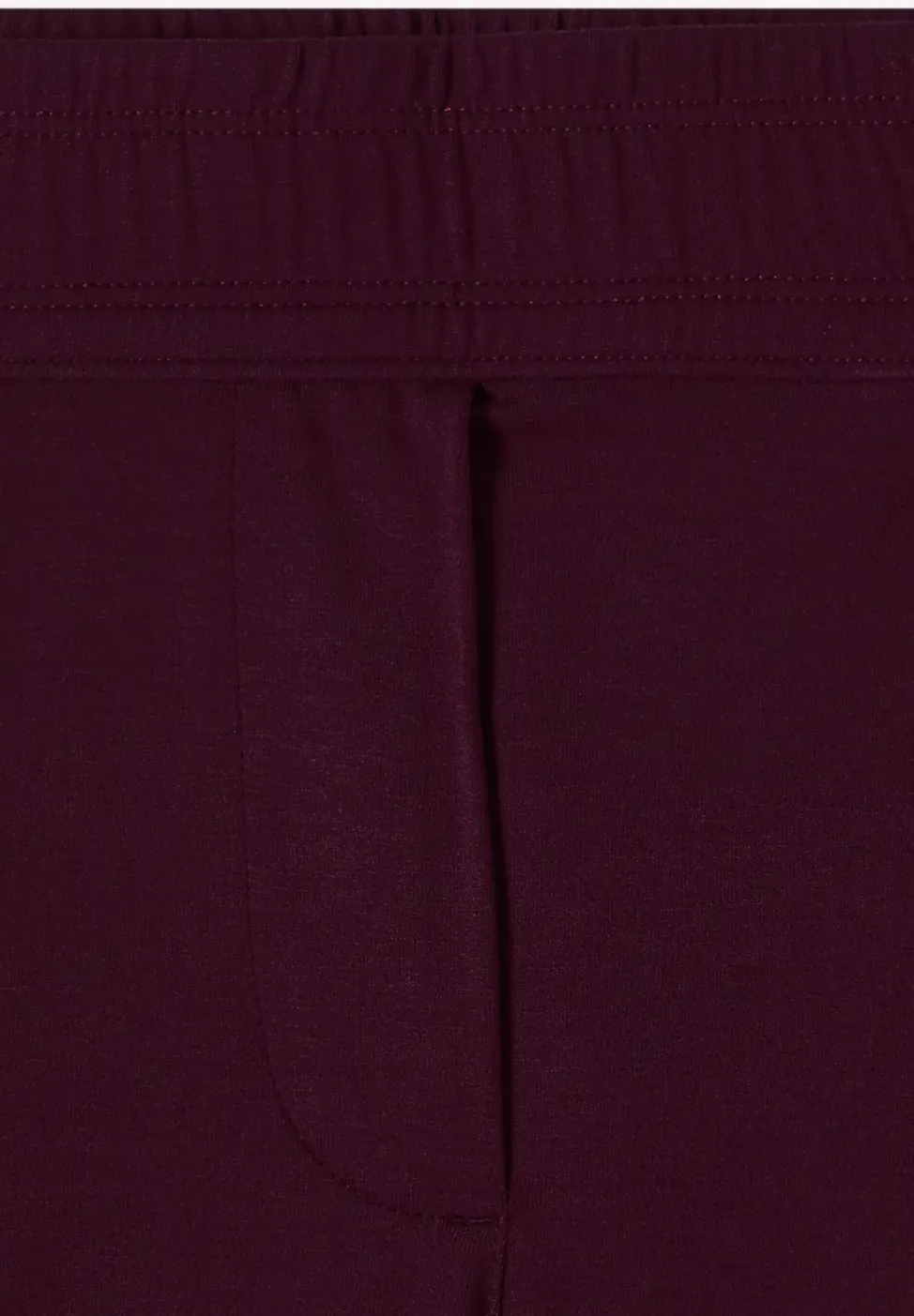 Mid Waist Slim Leg Hose im Casual Fit